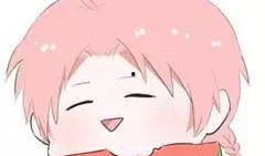 动漫男孩吃瓜头像