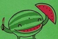 头像吃瓜女卡通,趣味横生的视觉盛宴