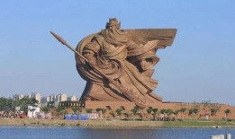 湖北荆州关公吃瓜