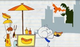 小蓝天天吃瓜,每日一瓜，趣味盎然